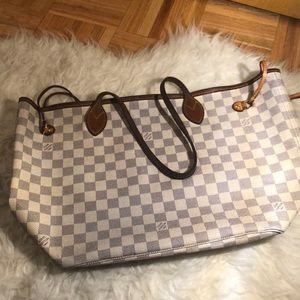 LOUIS VUITTON Damier Ebene Neverfull MM